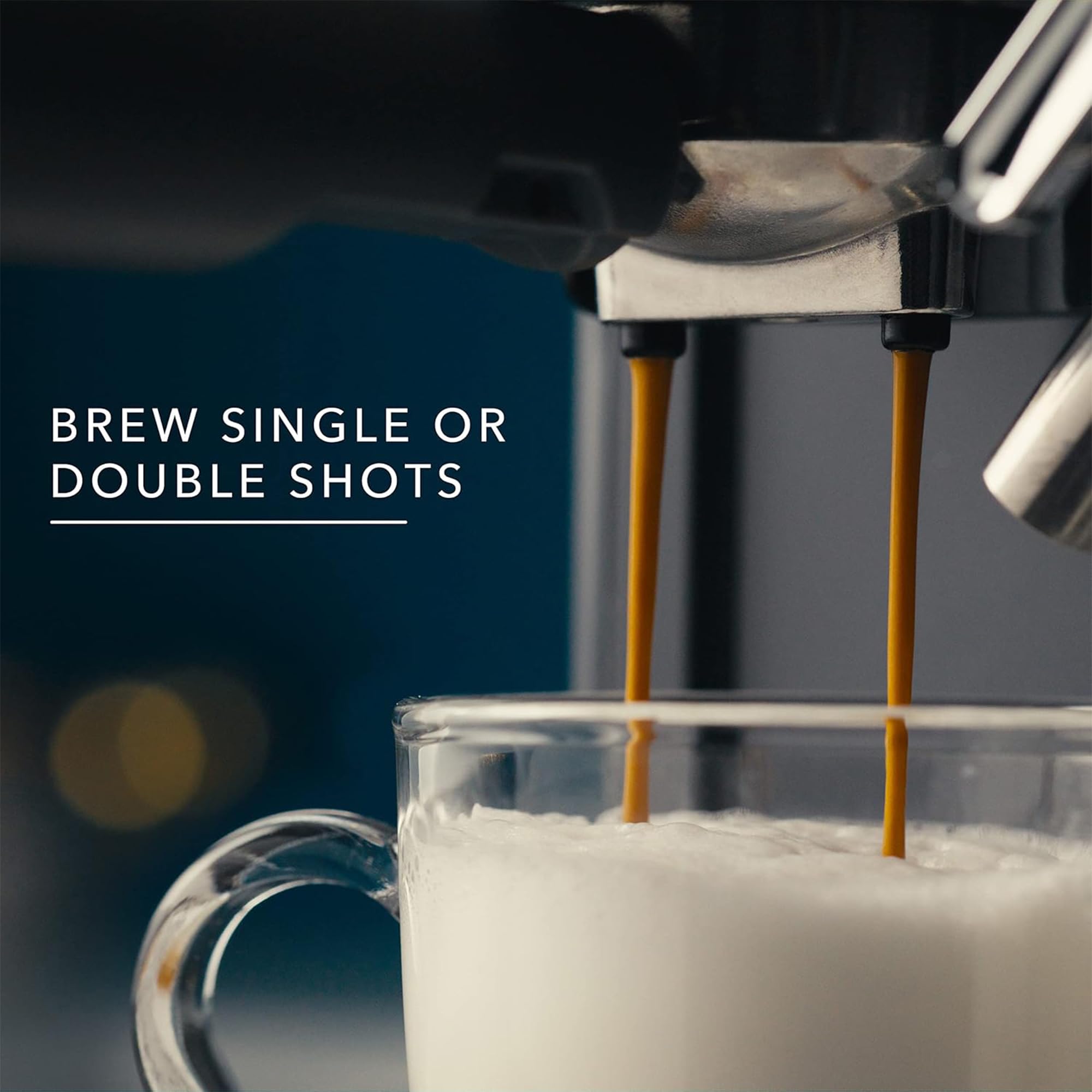 Mr. Coffee One-Touch CoffeeHouse+ Espresso, Cappuccino, and Latte Maker Home Coffee Machine with 19-Bar Italian Pump, and Milk Frother Ideal for Latte, Espresso, and Coffee Lovers