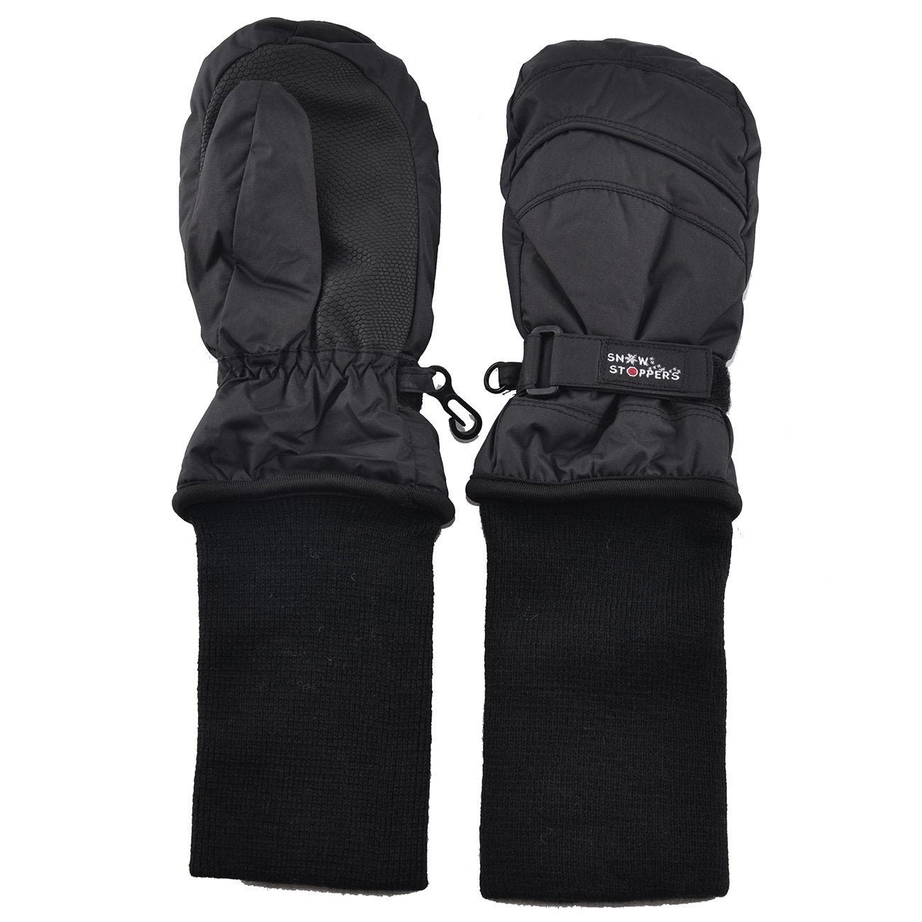 SnowStoppers Kids Waterproof Long Cuff Winter Mittens