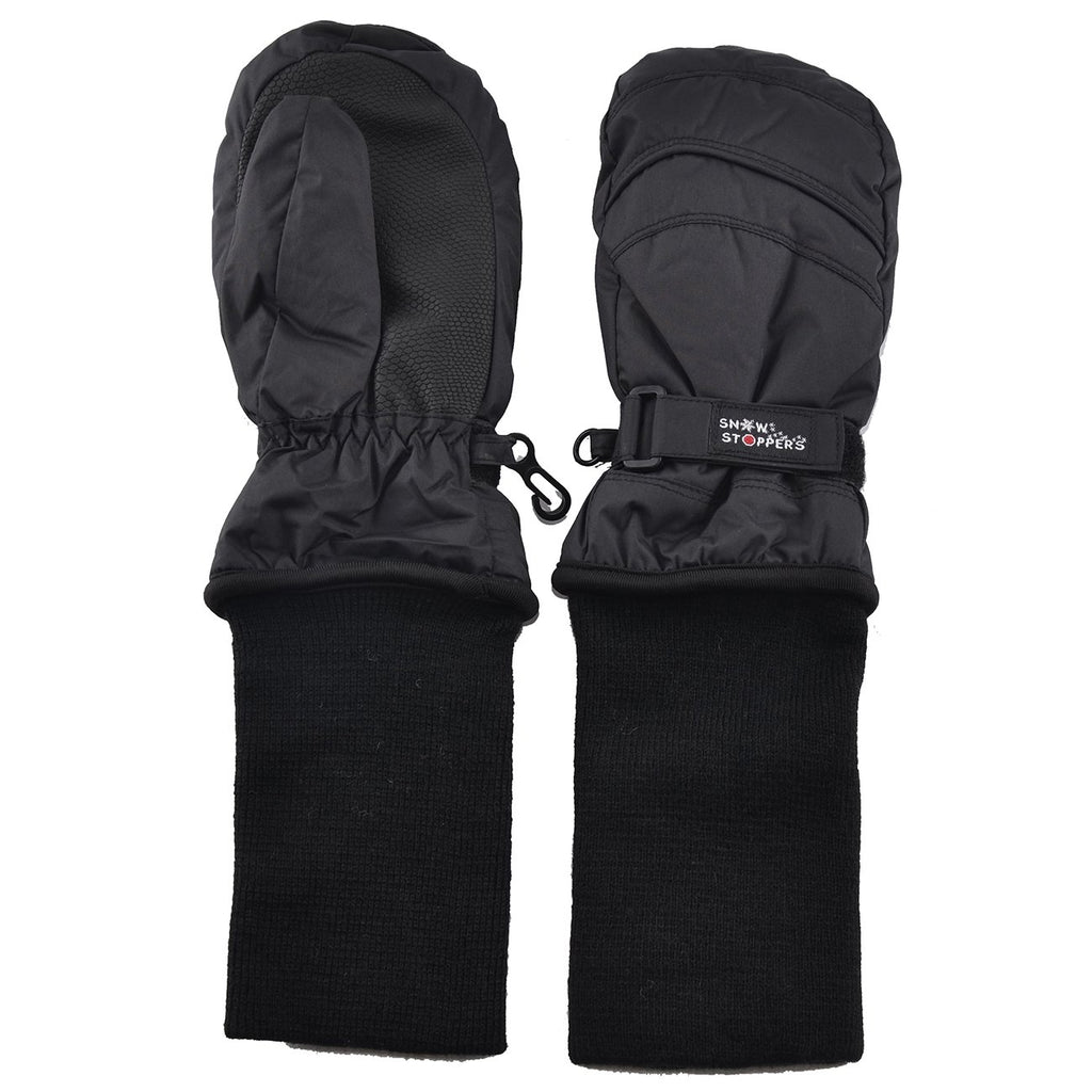 SnowStoppers Kids Waterproof Long Cuff Winter Mittens