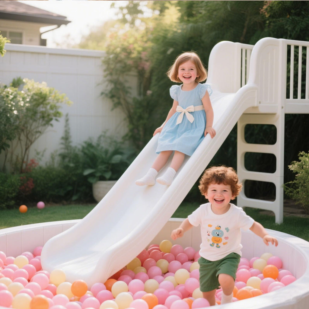 GOGOSO Ball Pit Balls for Toddler, Baby Plastic Playballs Kids Soft Pastel Pelotas Non-Toxic BPA-Free,Mix Color,100 Balls