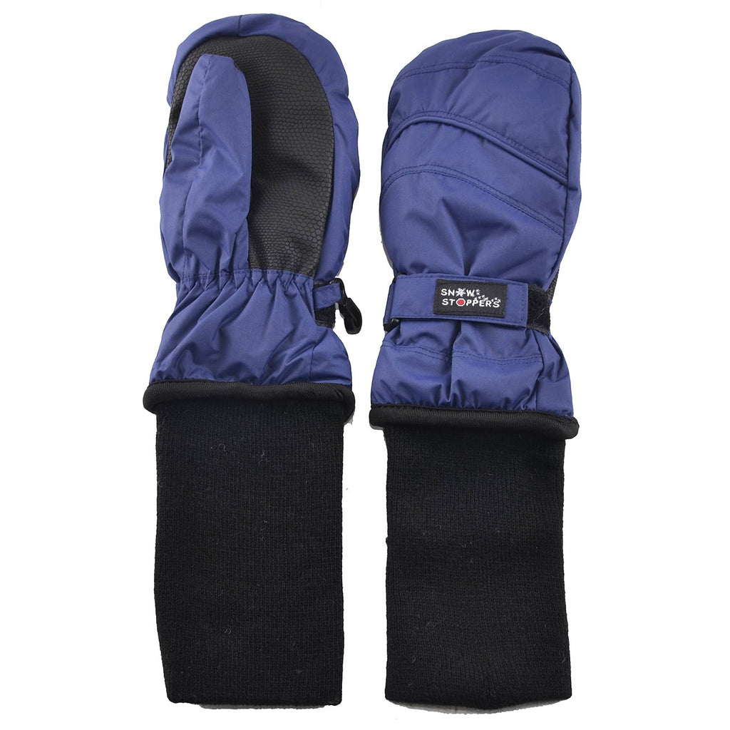 SnowStoppers Kids Waterproof Long Cuff Winter Mittens