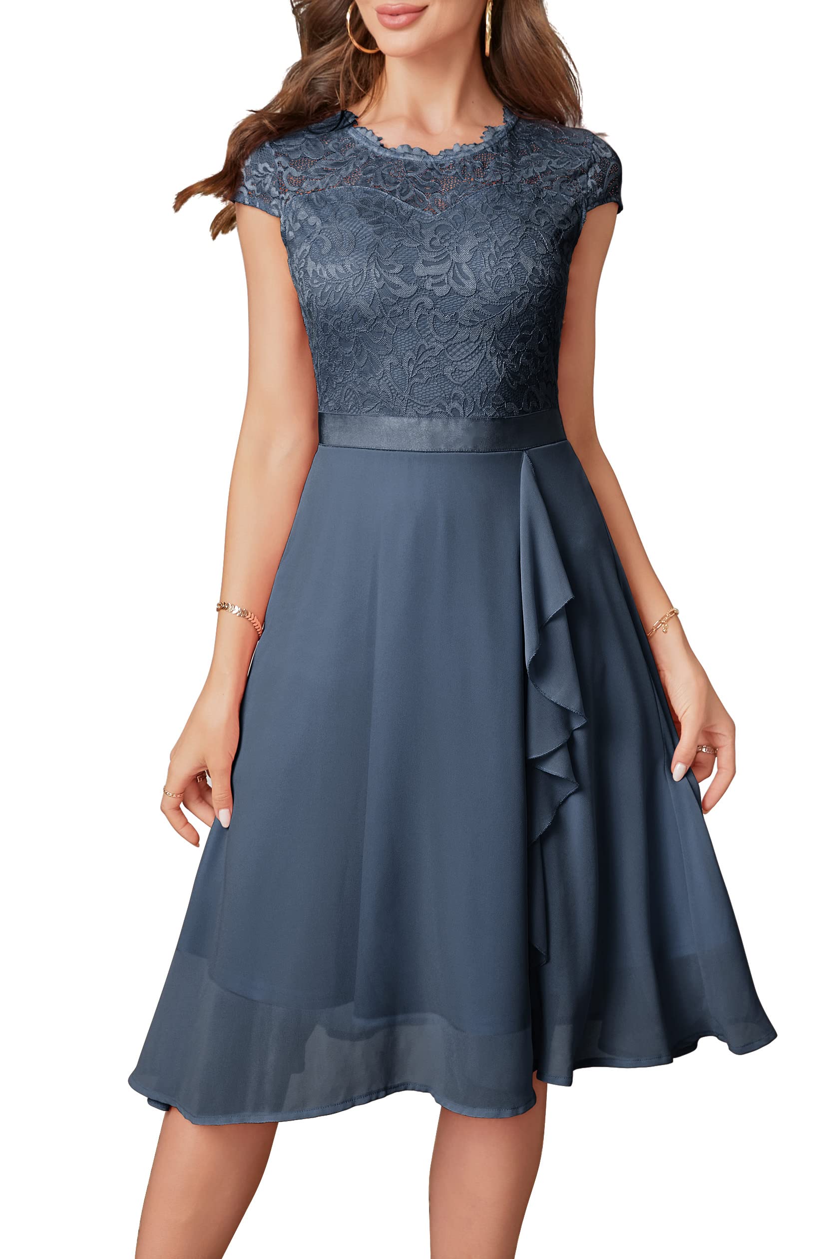 Women's Cocktail Dresses for Women Evening Party, Tea Party Dress for Women 2025 Wedding Guest Dress Prom Semi Formal Dress