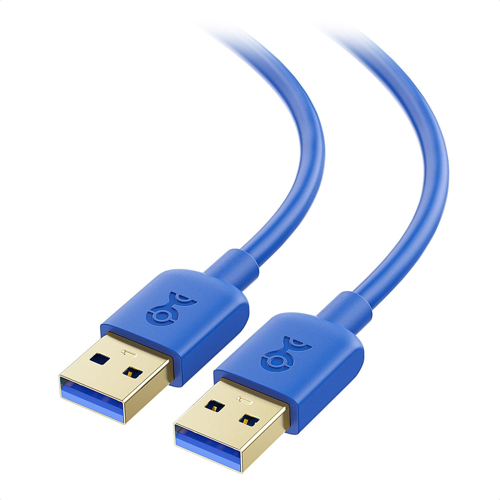 Cable Matters 5Gbps Short USB 3.0 Cable - 3ft, Male to Male USBA to USBA Cable, USB Cord, Black