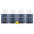 Physio Omega 2400mg Fish Oil with Omega 3 Fatty Acid Supplement - Vascular & Cognitive Supplements for Adults - Non-GMO, Burpless, Light Citrus Flavor, Sustainably Sourced - 1 Pack, 60 Softgels