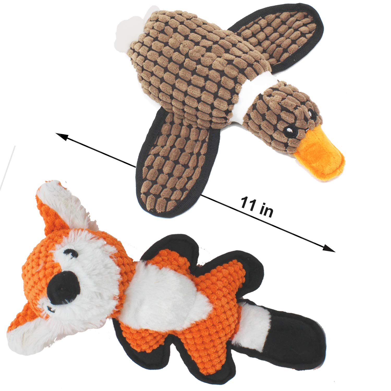 Jalousie Multipack Dog Squeaky Toys Strong Almost Indestructible, with Added Liner for Longer Play Dog Chew Toys (3 Pack - XLarge)