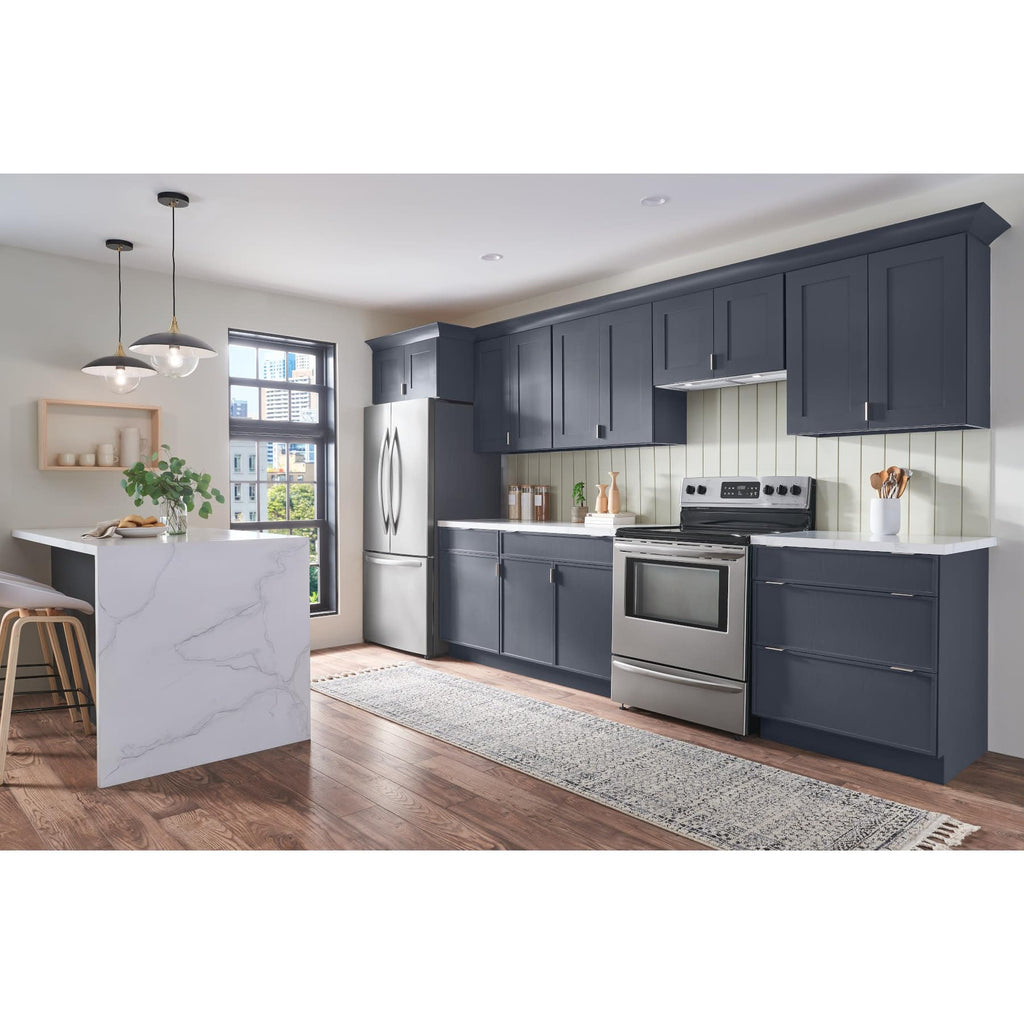 Broan Nu-Tone Broan-NuTone BBN1243SS Custom Built Insert with 2-Speed Exhaust Fan and Light, 300 Max Blower CFM, Stainless Steel, 24-Inch Range Hood Power Pack