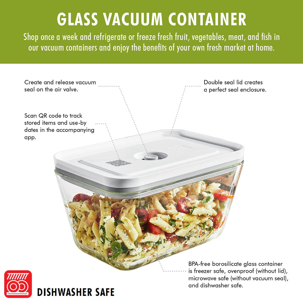 ZWILLING Fresh & Save Vacuum Fridge Glass Container
