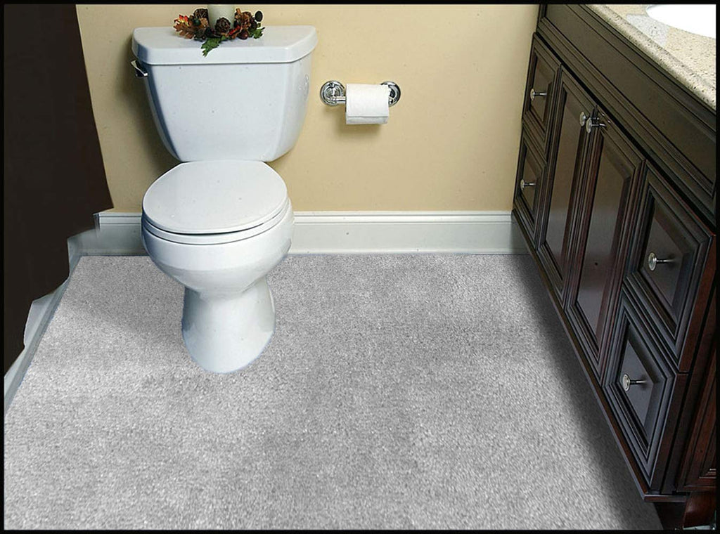 Garland Rug Room Size Bathroom Carpet, 5-Feet by 6-Feet, Basin Blue