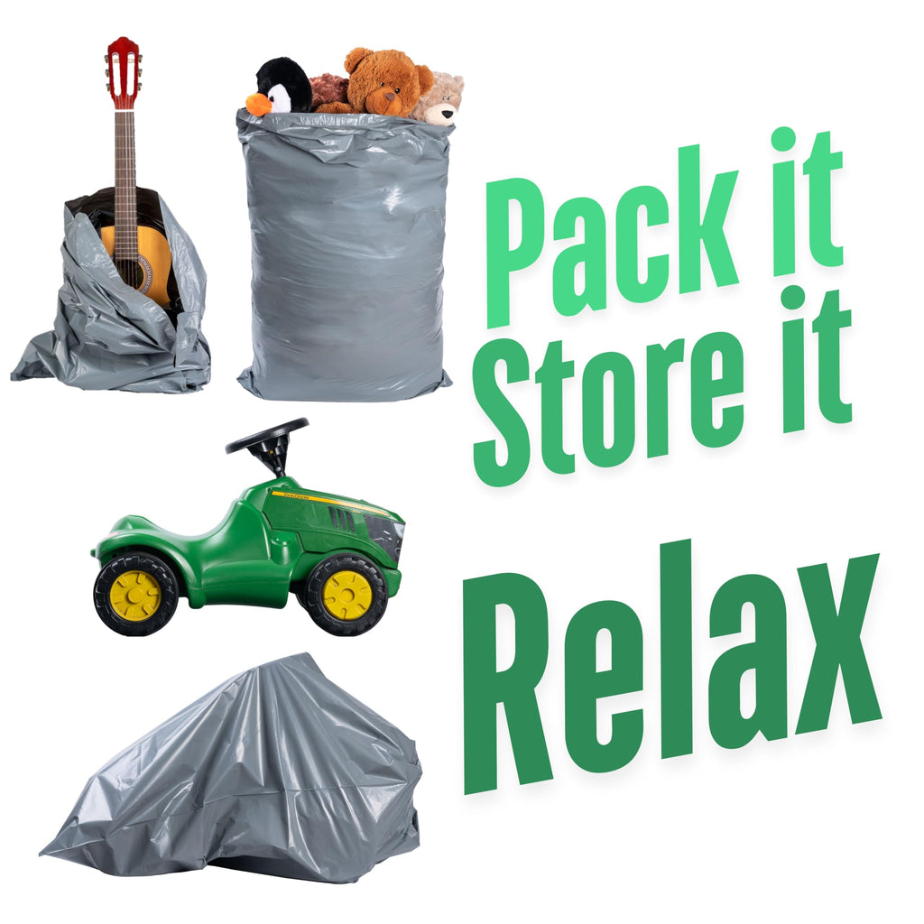 5 Large Shipping Bags 17x24 | Jumbo Poly Mailers for clothes | Strong Thick Mailing Bags with Self Adhesive | Self Sealing Shipping Envelopes