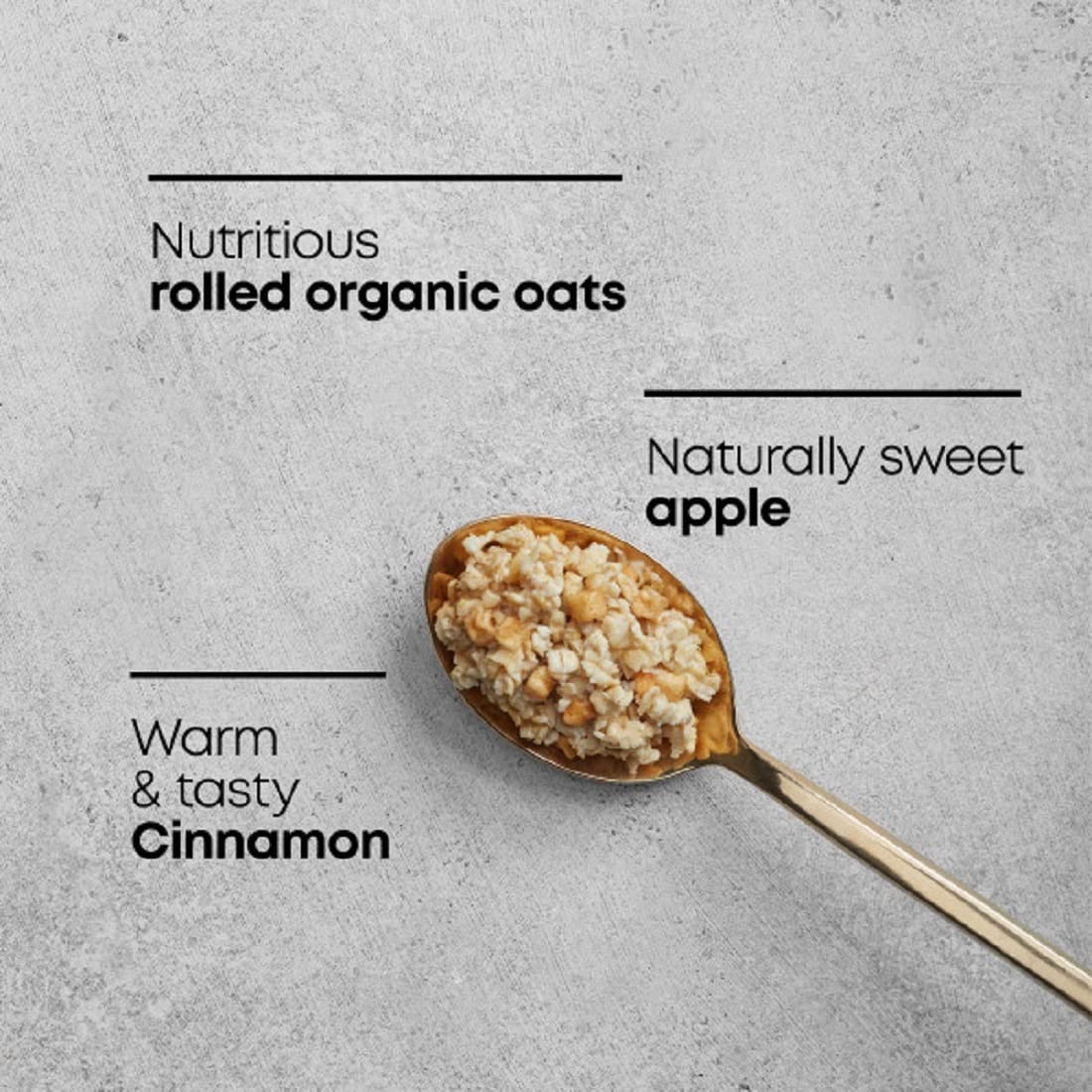 Natures Path, Oatmeal Pouches Apple Cinnamon Organic 8 Pack, 14 Ounce