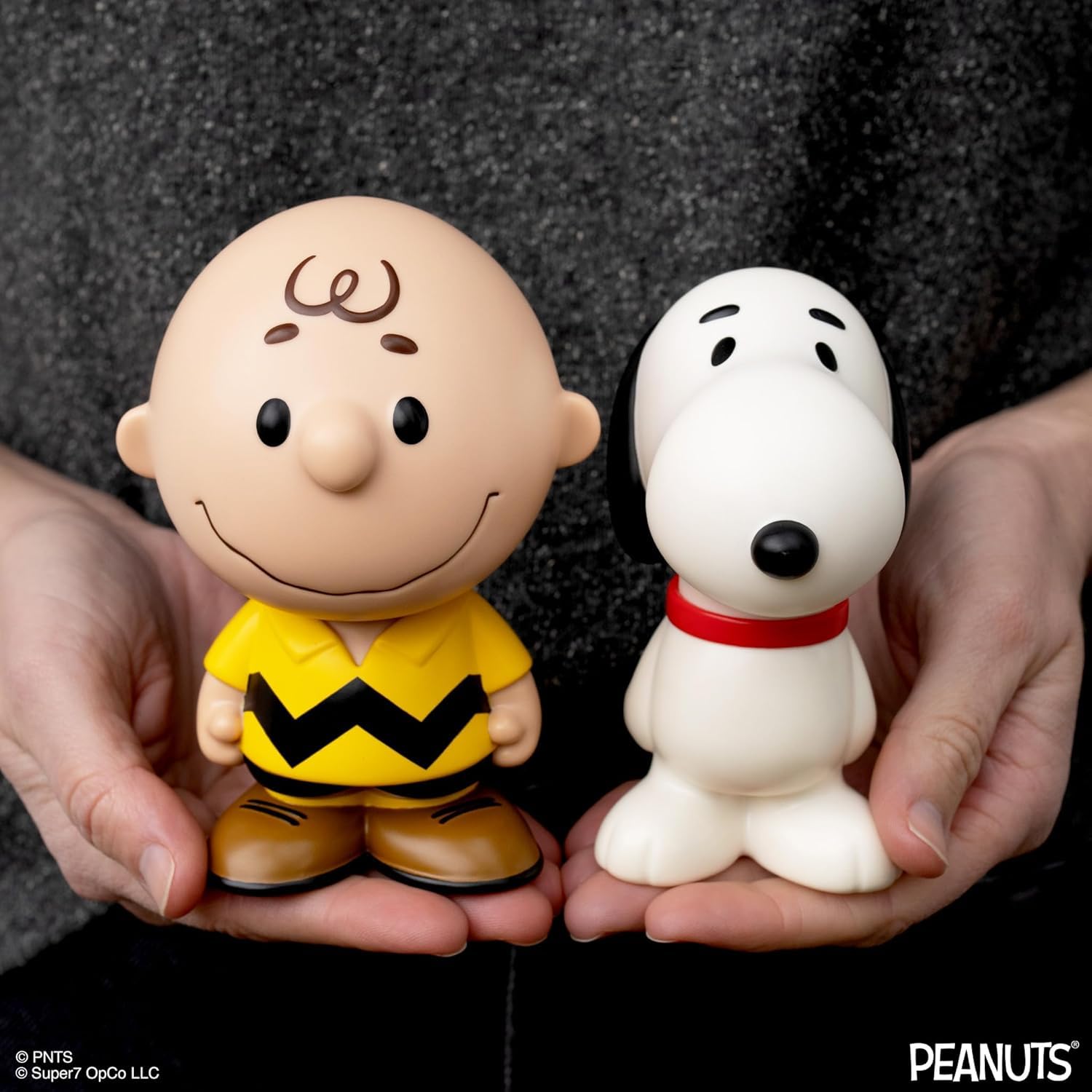 Super7 Fun! Fun! Peanuts Snoopy (Puffy Coat) Vinyl Figure - 5" Peanuts Action Figure - Classic Cartoon Fans Collectibles & Retro Toys - Cartoon Model for Collectors & Display Figurine - Comic Strips