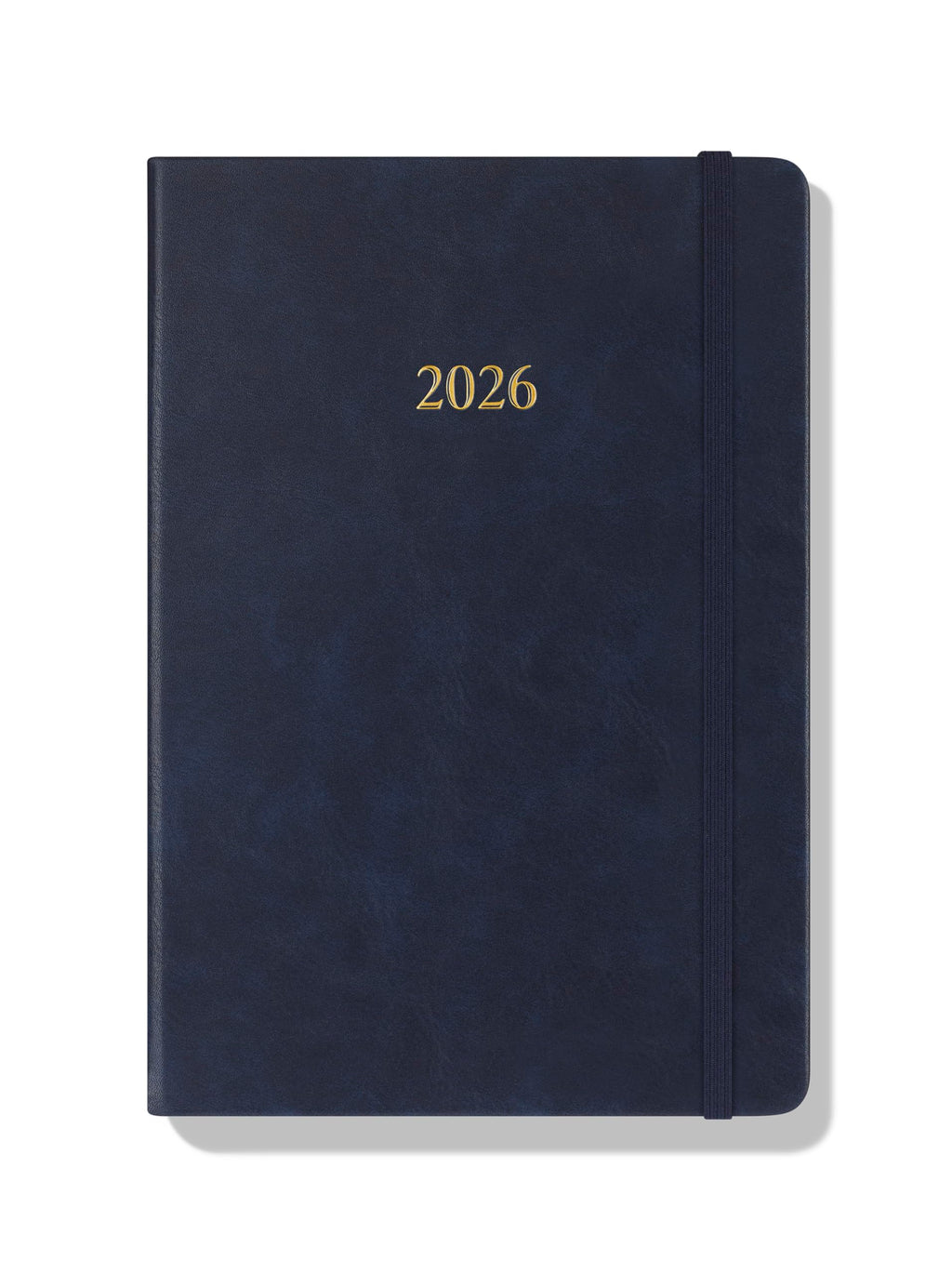 Wykeham's Executive 2026 Daily Journal Planner – US Public Holidays & Format – Customization Available (Brown, 6" x 4.5")