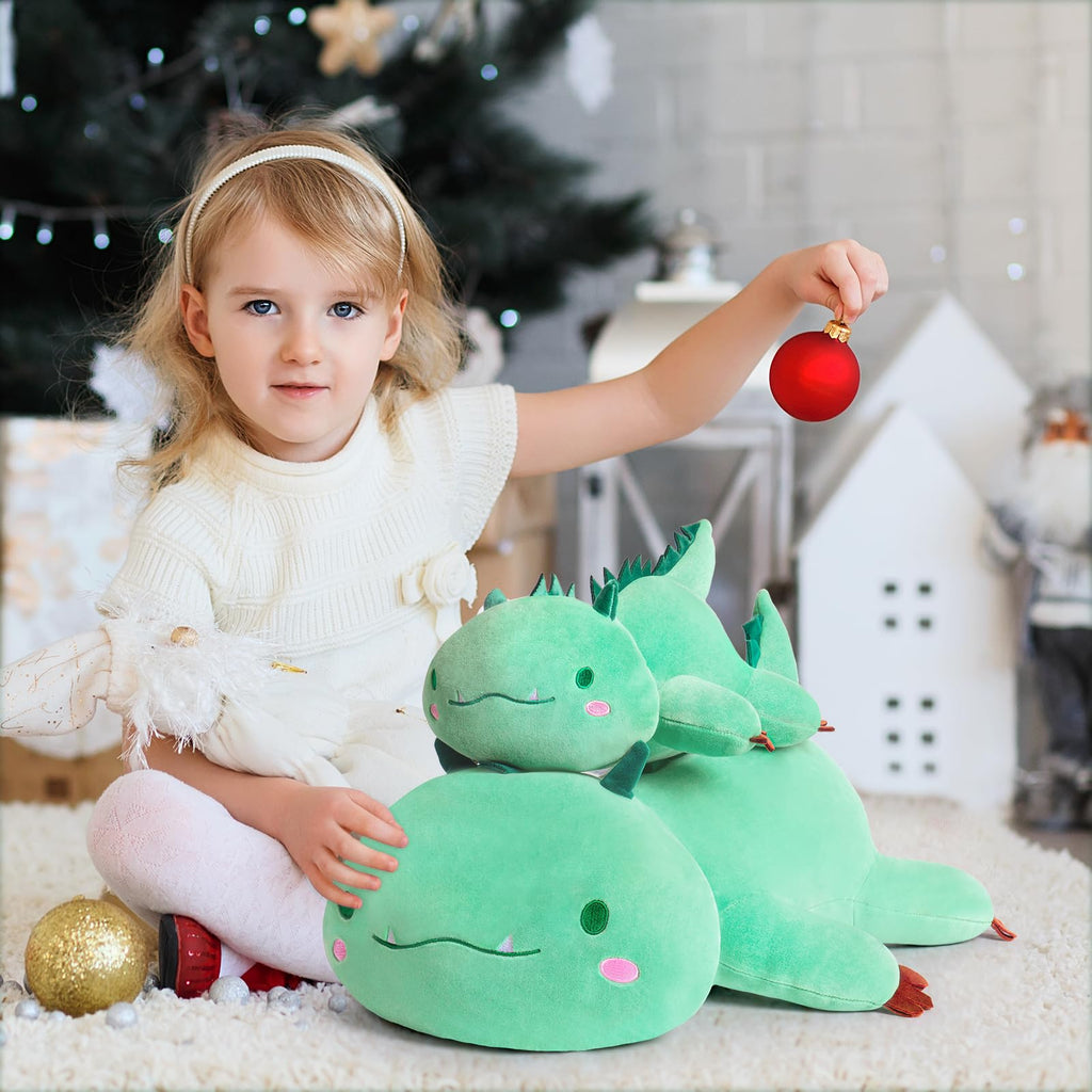 SNOWOLF Black Axolotl Plush Pillow Cute and Soft Axolotl Stuffed Animal Kawaii Plushie Toy Great Gift for Kids, 12"
