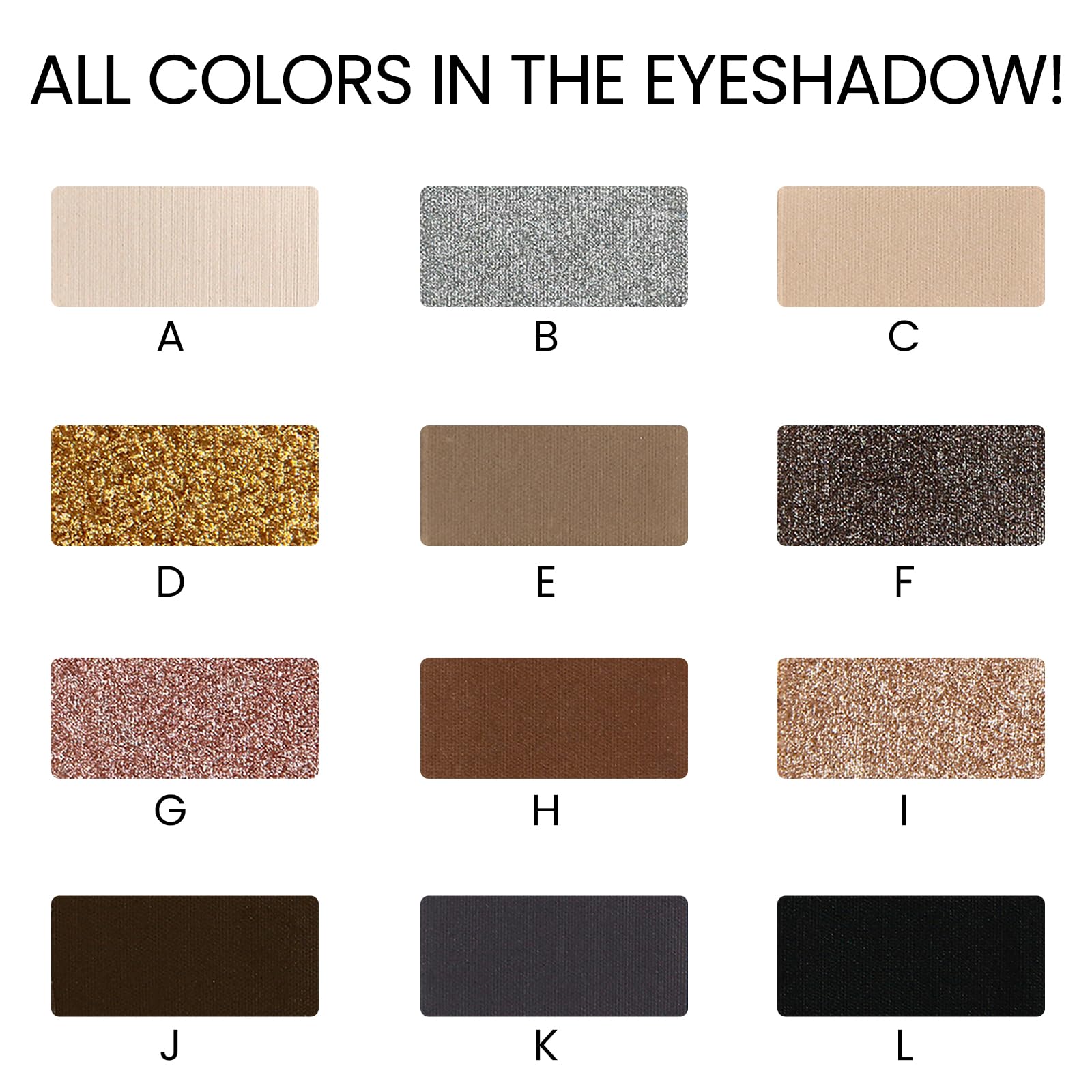 Erinde 10 Colors Eyeshadow Palette Makeup - Matte Shimmer Glitter Eye Shadow Korean Makeup, Ultra-Blendable, High Pigmented, Natural-Looking, Peach Brown Eyeshadow Pallet with Brush, Peach Color