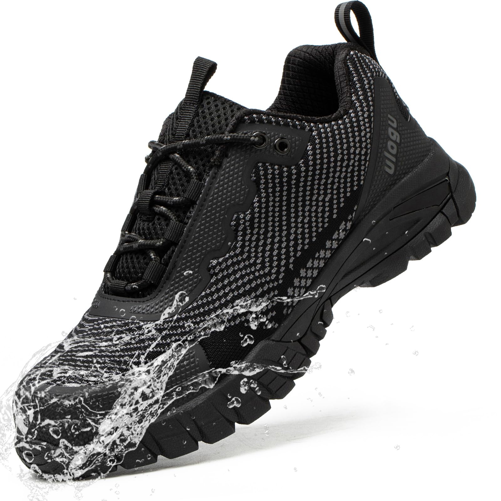 ulogu Steel Toe Shoes for Men Women Waterproof Non Slip Safety Work Shoes