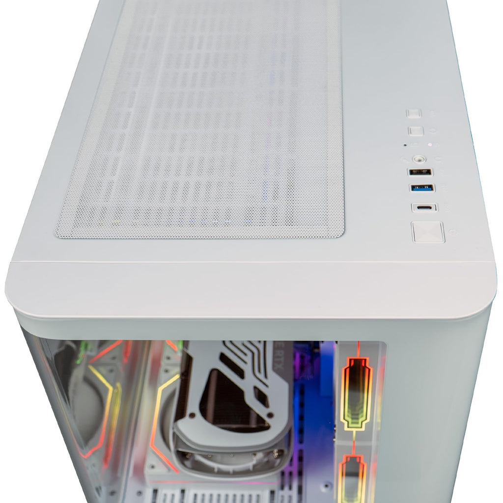 ViprTech Reaper 1.0 Gaming PC - AMD Ryzen 7 8700F (5.0Ghz Turbo), GeForce RTX 5060 Ti 8GB, 16GB DDR5, 1TB SSD, VR-Ready, WiFi BT USB-C, Win 11, Gaming Desktop Computer Prebuilt, Black