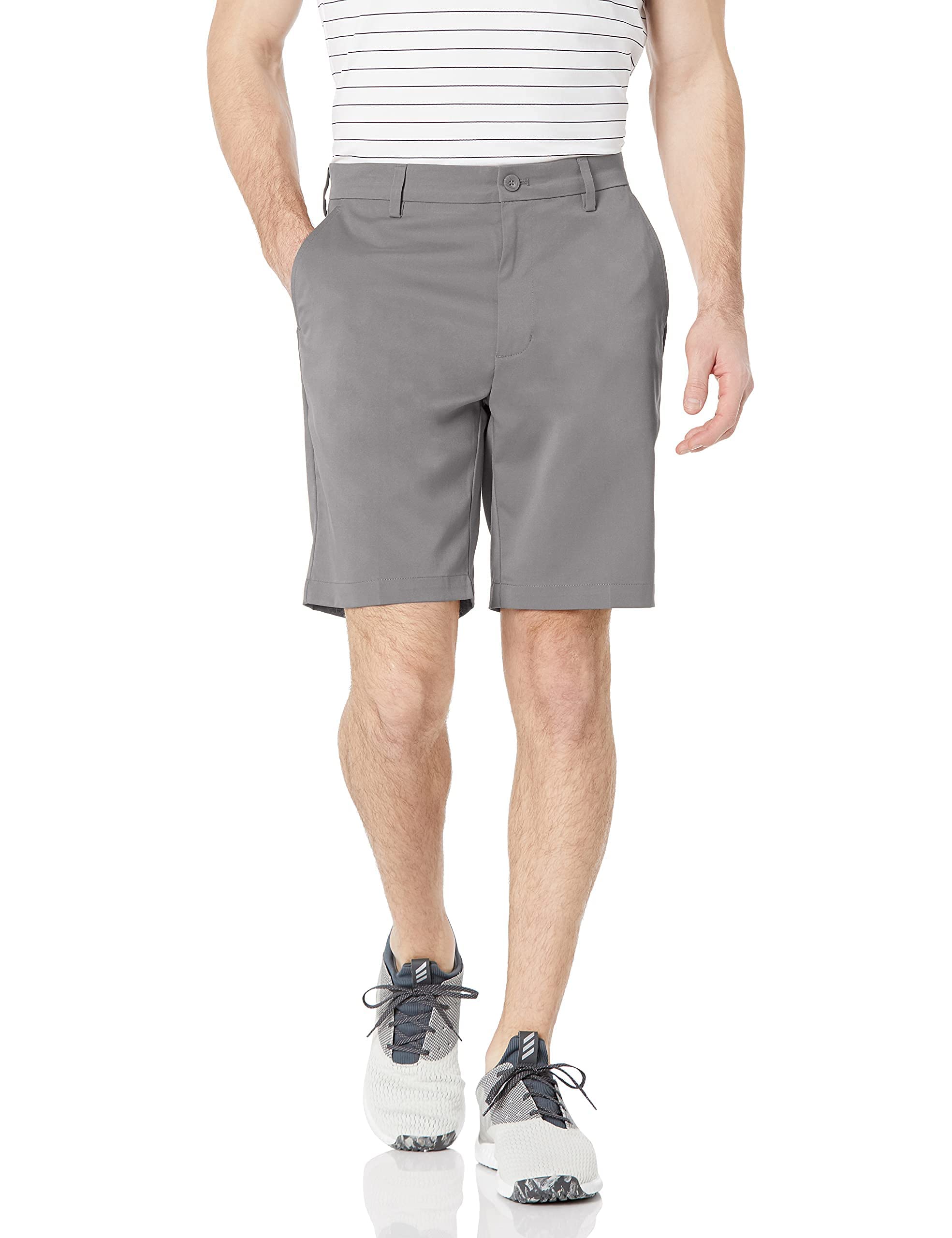 Amazon Essentials Men's Classic-Fit Stretch Golf Shorts with Moisture-Wicking, Active Waistband