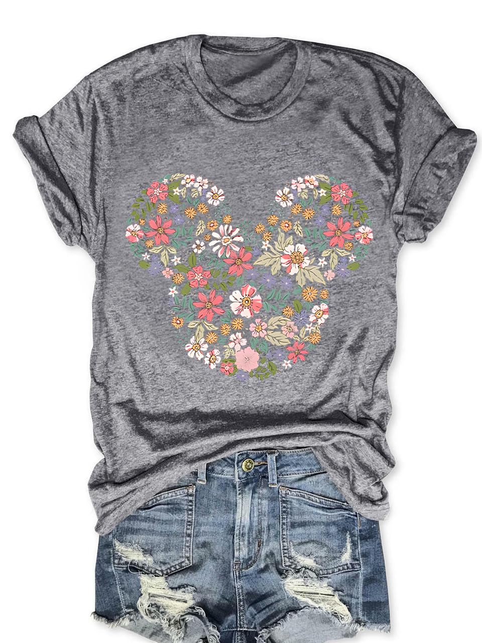 Magic Kingdom Castle Shirt Casual Vacation Holiday Short Sleeve Boho Clothes for Women Summer Cute Tops