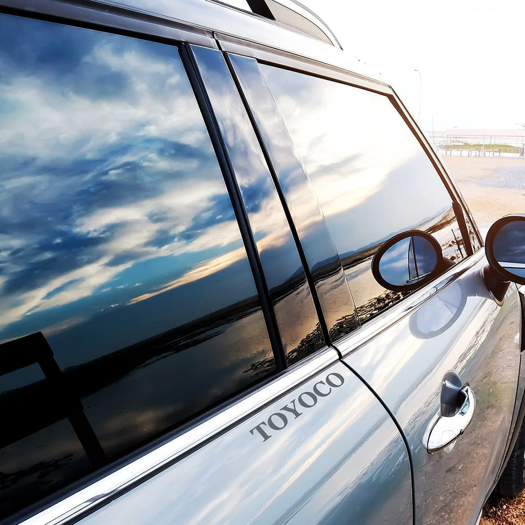 Window Tint Film for Cars 5% VLT 20in x 10Ft Ceramic Window Tints, Blocks 99% UV & IR Rays, Heat Resistant Anti Glare Film for Windshield, Scratch Resistant Sun Shade Auto Tint Roll