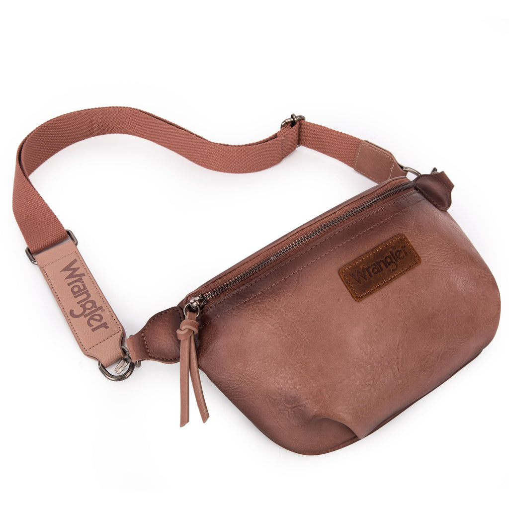 Wrangler Crossbody Bags for Women Large Fanny Packs Bum Bag Travel Belt Bags Sling Purse