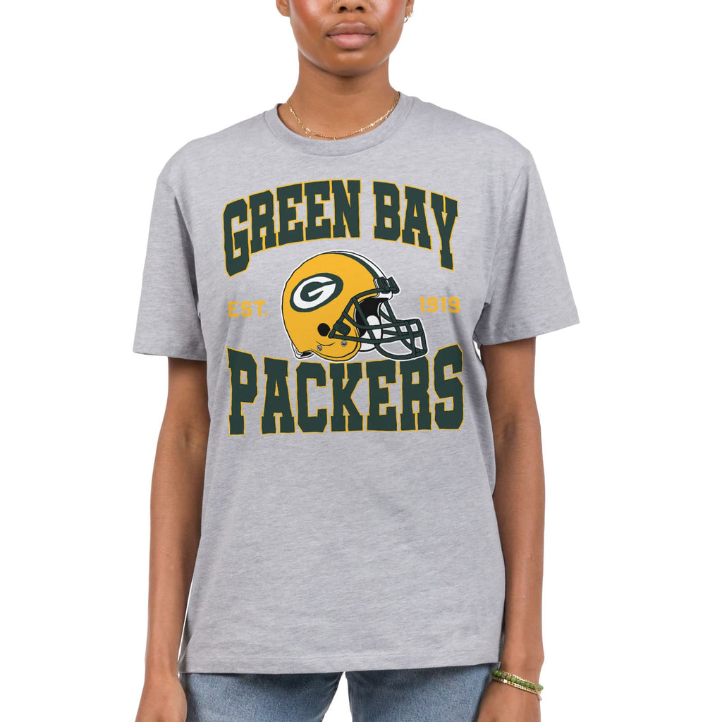 Junk Food Clothing x NFL - Team Helmet - Short Sleeve Fan Shirt for Men and Women - Officially Licensed NFL Apparel