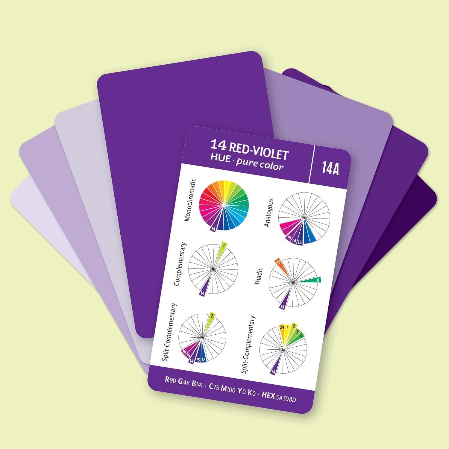 Essential Color Card Deck: Break out of the Color Wheel with 200 Cards to Mix, Match & Plan! Includes Hues, Tints, Tones, Shades & Values