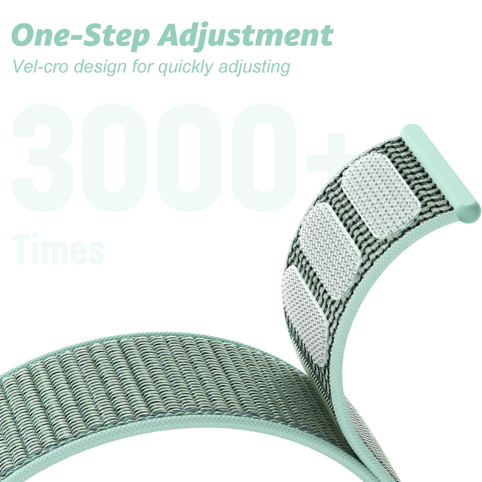 Nylon Sport Band Compatible with Apple Watch Band 38mm 40mm 41mm 42mm 44mm 45mm 46mm 49mm, Adjustable Breathable Women Men Braided Strap Loop for iWatch Series 11/10/9/8/7/6/5/SE Ultra 3/2/1