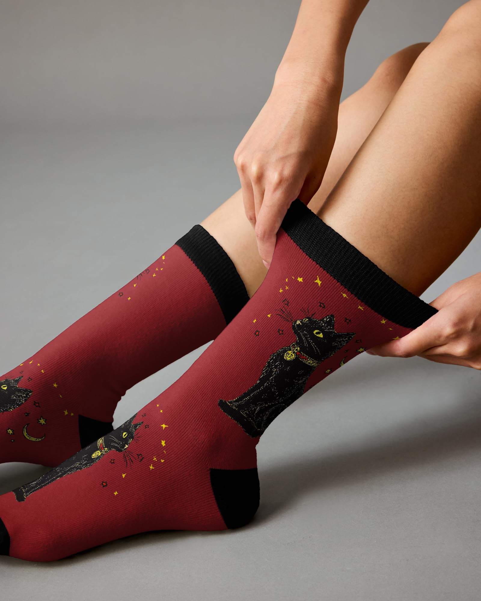 Jeasona Women's Cute Socks Funny Christmas Birthday Gifts for Women Mom Teenage Girls