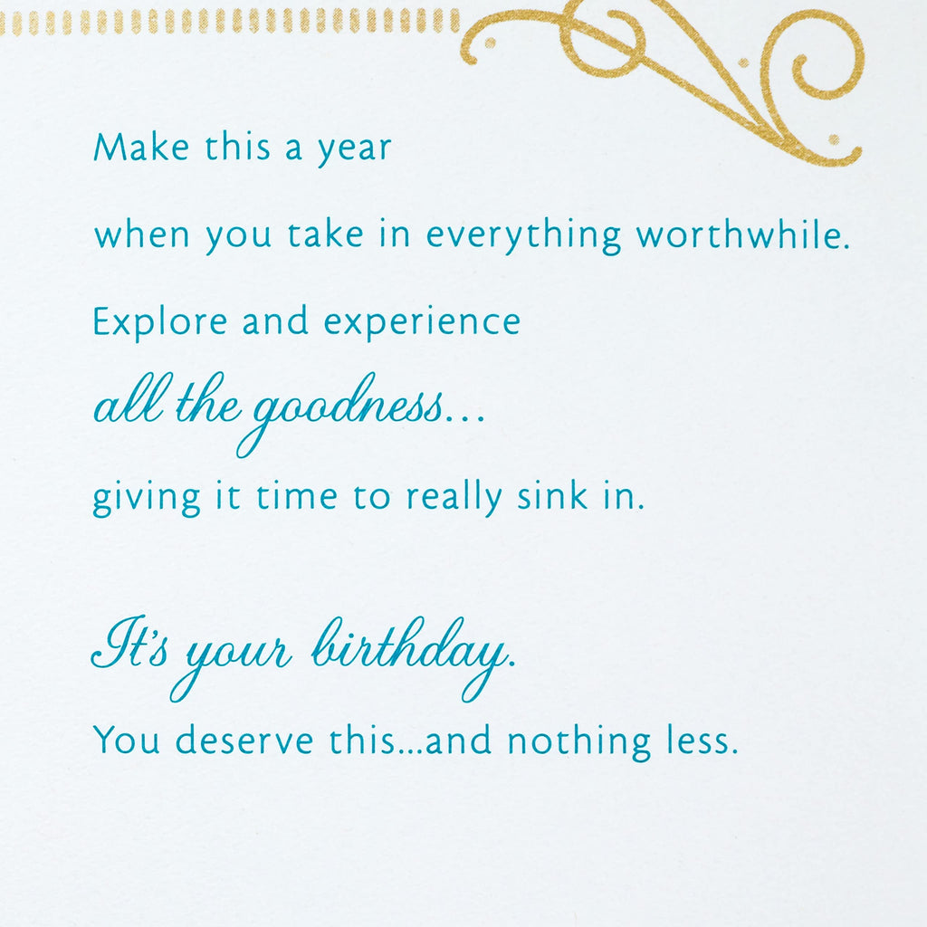 Hallmark Signature Birthday Card (Best Birthday Ever)