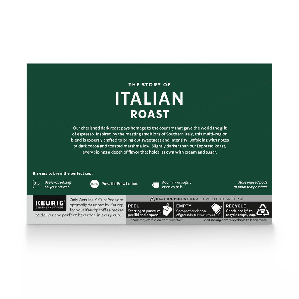 Starbucks Coffee, Caffe Verona Dark K Cup Portion Pack for Keurig Brewers, 24 Count