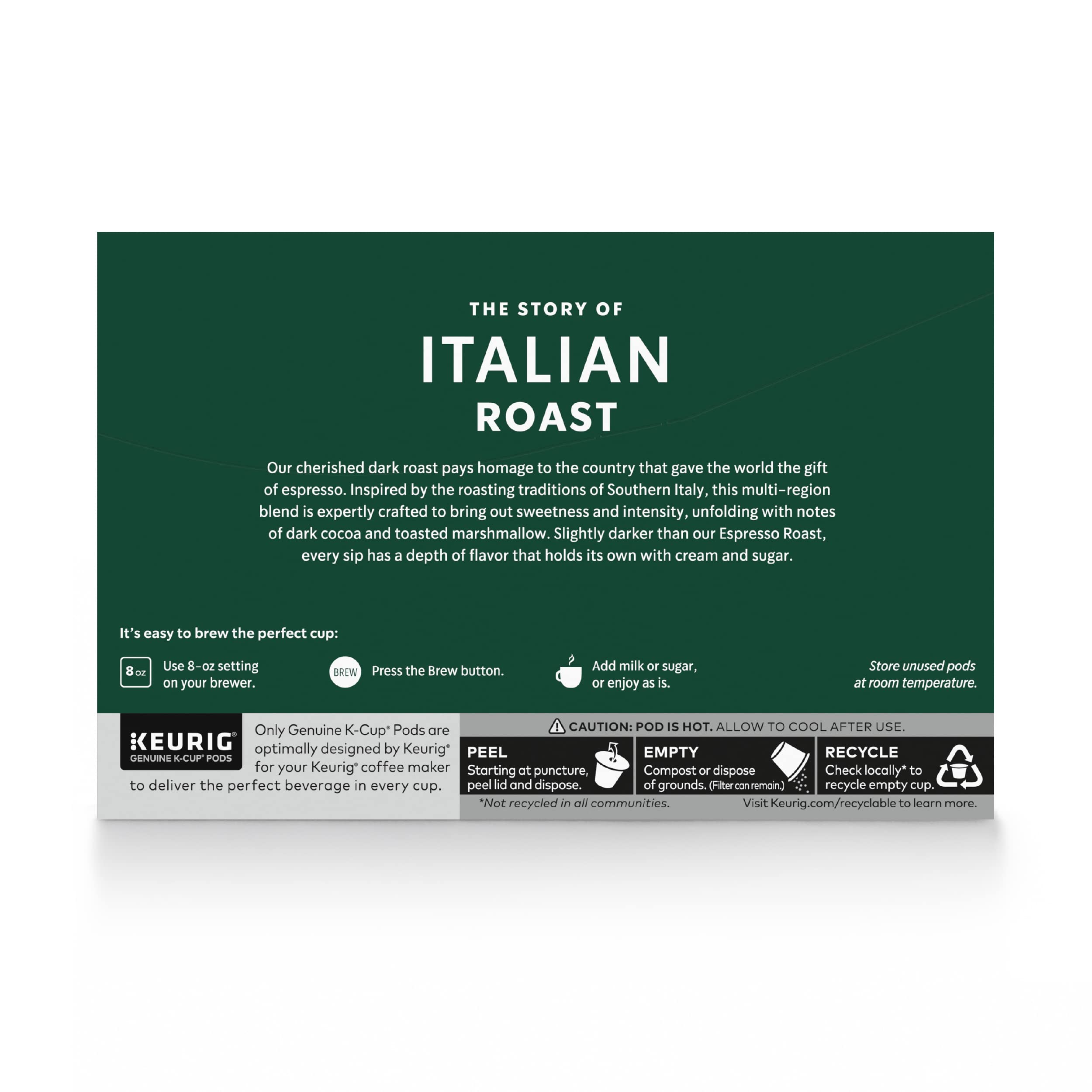 Starbucks Coffee, Caffe Verona Dark K Cup Portion Pack for Keurig Brewers, 24 Count
