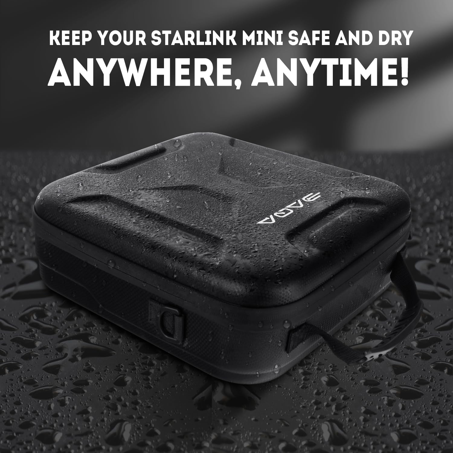 Ultra-Light Case for Starlink Mini – Waterproof, Shockproof EVA for Starlink Case Shoulder Star Link Bag with Dual Carry Options | Ideal Starlink Mini Accessories