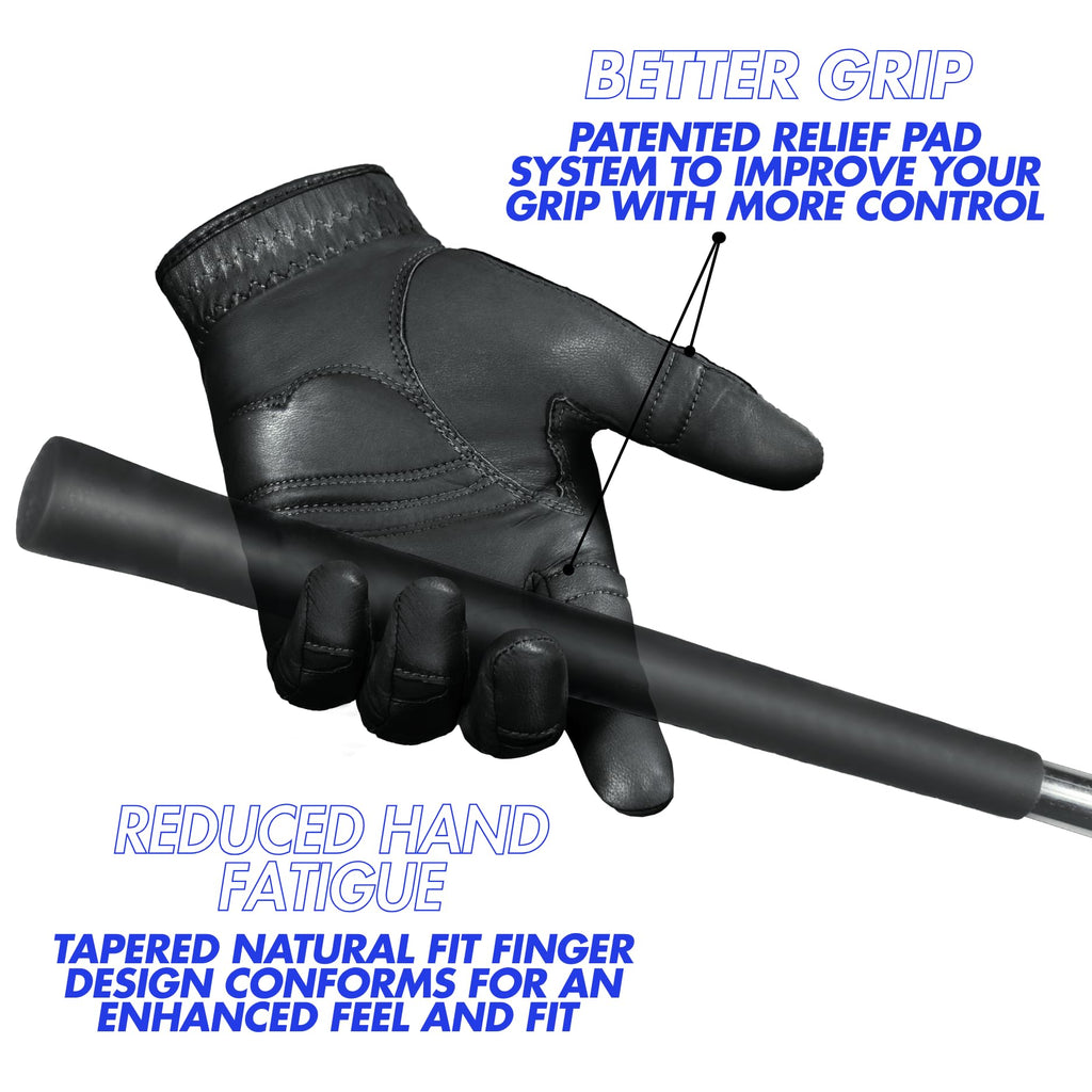 Bionic Men's StableGrip 2.0 Golf Glove Made from Premium Cabretta Leather