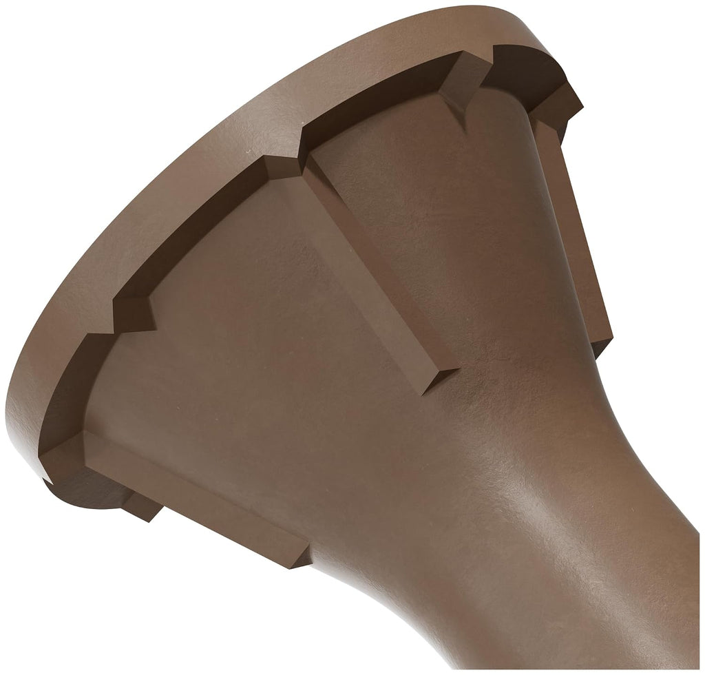 Simpson Strong-Tie DSVT212S Deck-Drive DSV Wood Screw (Collated) - #10 x 2-1/2 in. T-25 6-Lobe, Rimmed Flat Head, Quik Guard Coating, Low-Torque Threads, Tan (1000-Qty)