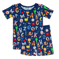 Little Sleepies Pajama Set w/Short Sleeve Shirt & Shorts, Viscose from Bamboo Toddler Pajamas, Girl & Boys Pajamas for Kids