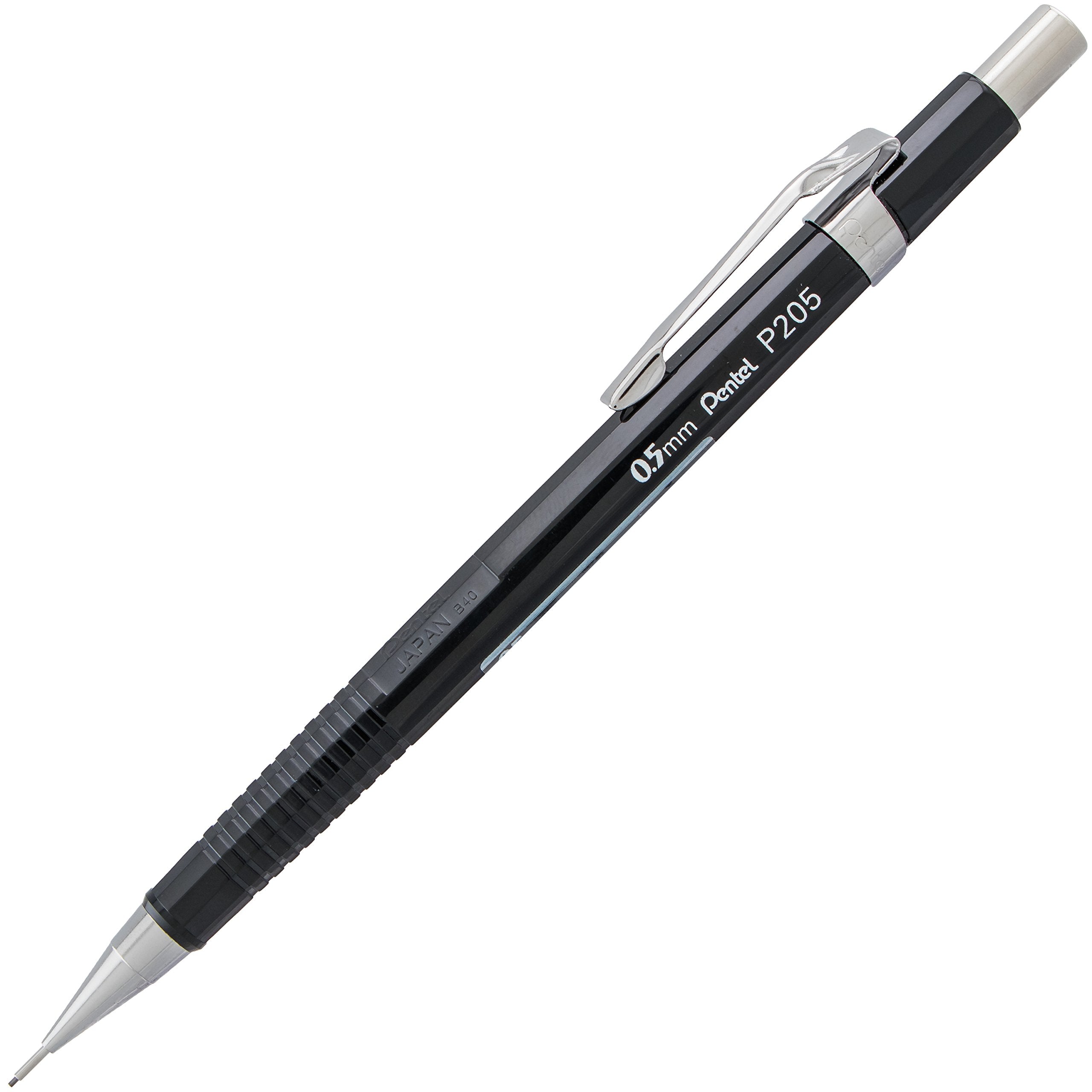 Pentel Sharp Mechanical Pencil, (0.3mm), Extra Fine Line, Brown Barrel, Pack of 4 (P203PF4E)