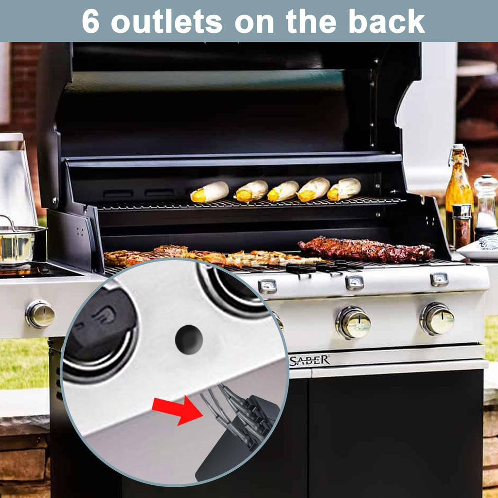 GasSaf Spark Generator 1 Outlet Push Button Electronic Igniter Ignitor Gas Grill Replacement for Broil King, Broil-Mate, Sterling, Jackson, Napoleon, Silver Chef, BBQ Pro, BBQ Tek and Others