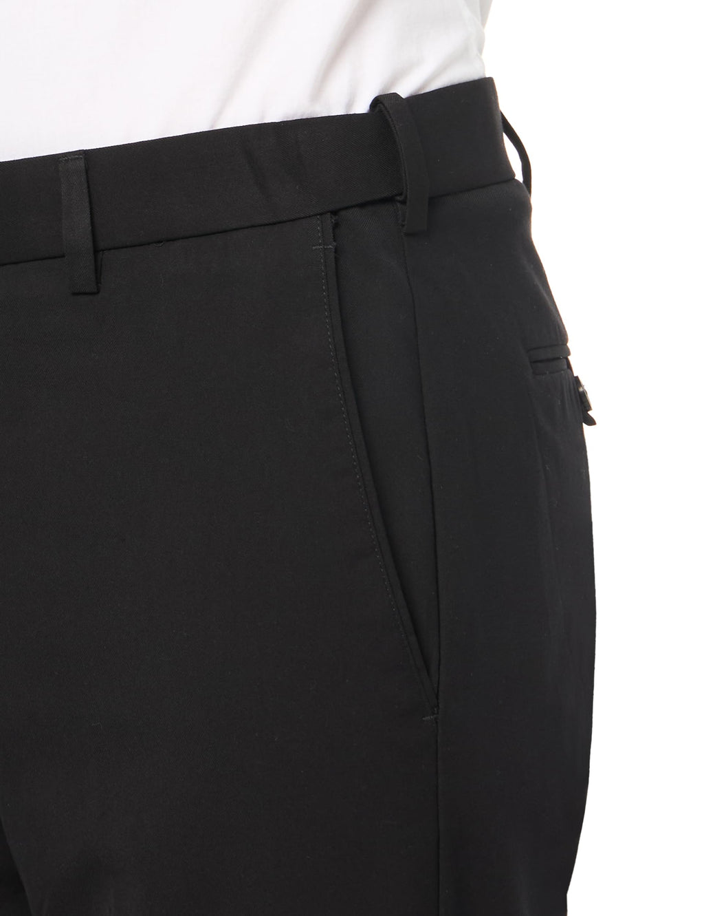 Savane Men's Performance Solid Non-iron Dress Pants With Expandable Waistband, 29"/30"/32" Inseams, Stretch Gabardine Fabric