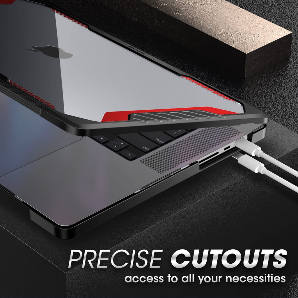 SUPCASE for MacBook Pro 14 Inch Case 2026-2021 (Unicorn Beetle), M5/M4/M3/M2/M1 Pro/Max A3427 A3426 A3434 A3185 A3401 A3112 A2918 A2992 A2779 A2442 Rugged Protective Cover for MacBook Pro 14", Black