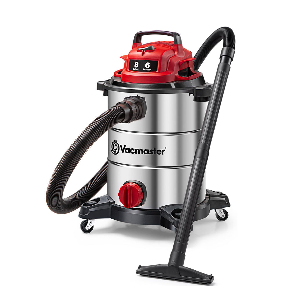 Vacmaster 5-Gallon* 4 Peak HP Stainless Steel Wet/Dry Vacuum – VOC508S 1101