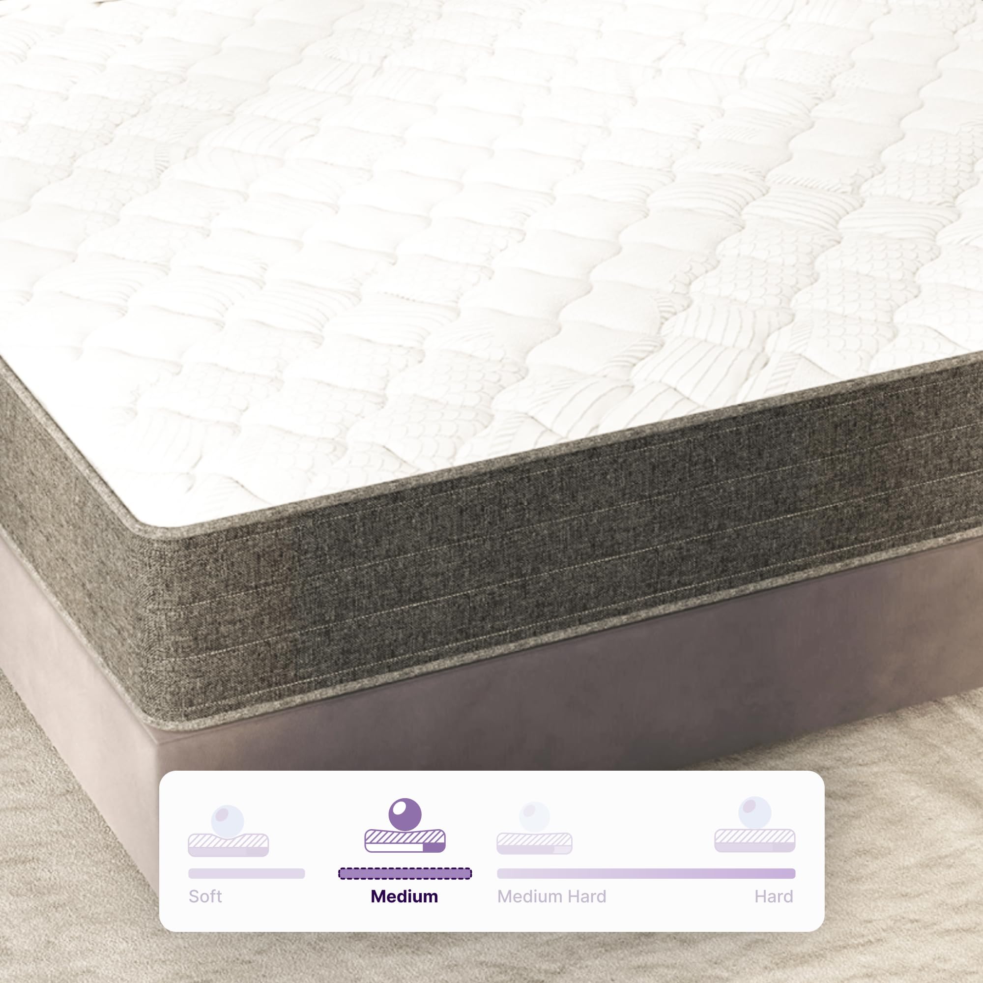 NapQueen Full Size, 10 Inch NEW Victoria Hybrid Cooling Gel Infused Pocket Spring and Memory Foam Mattress, Bed in a Box, CertiPUR-US Certified
