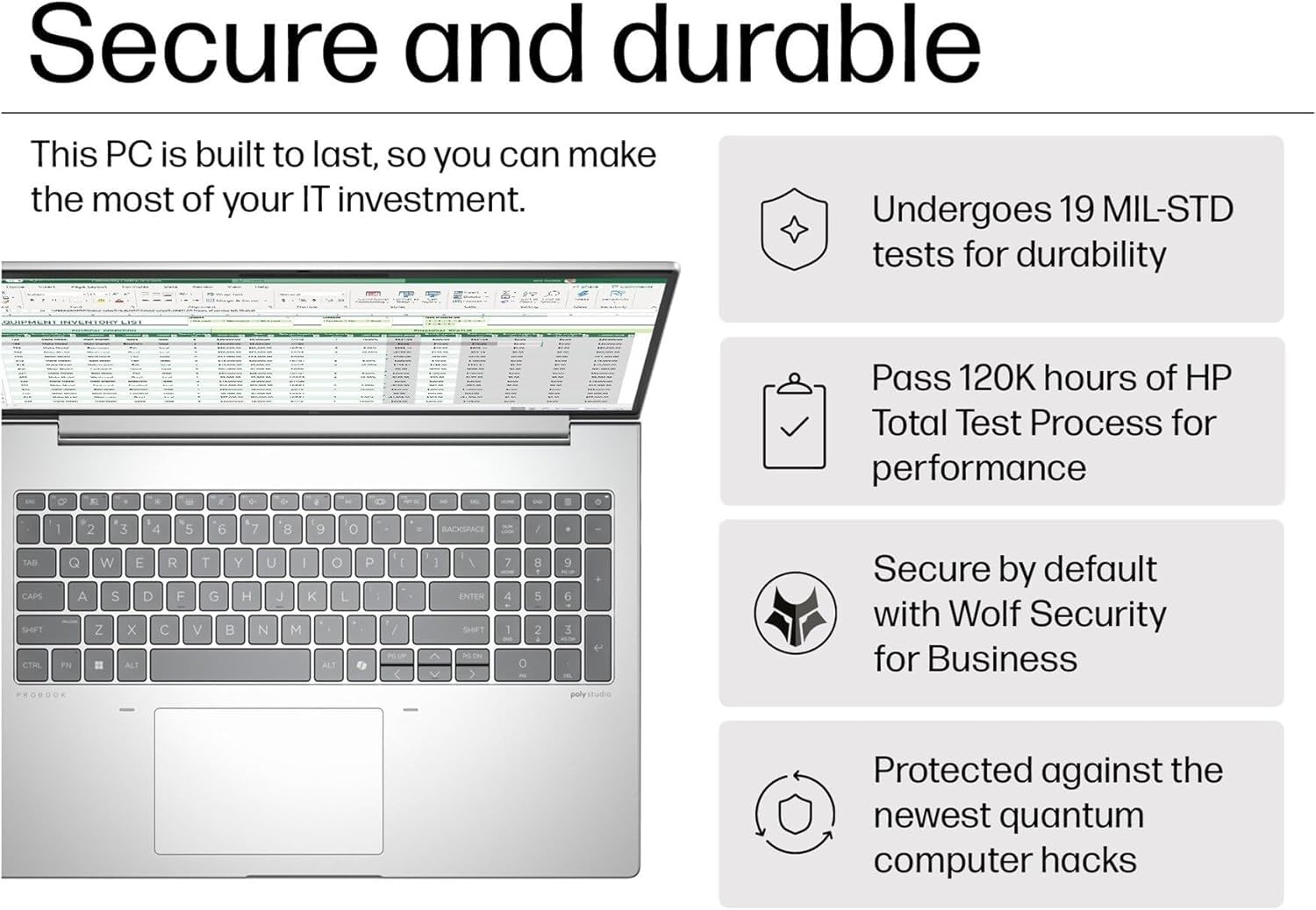 HP ProBook 460 G11 Business AI PC Laptop (16" FHD+ Anti-Glare, Intel 12-Core Ultra 7 155U, 16GB DDR5, 512GB SSD), HP Wolf Security, Backlit Numeric KB, Fingerprint, 1080p Webcam, Ethernet, Win 11 Pro