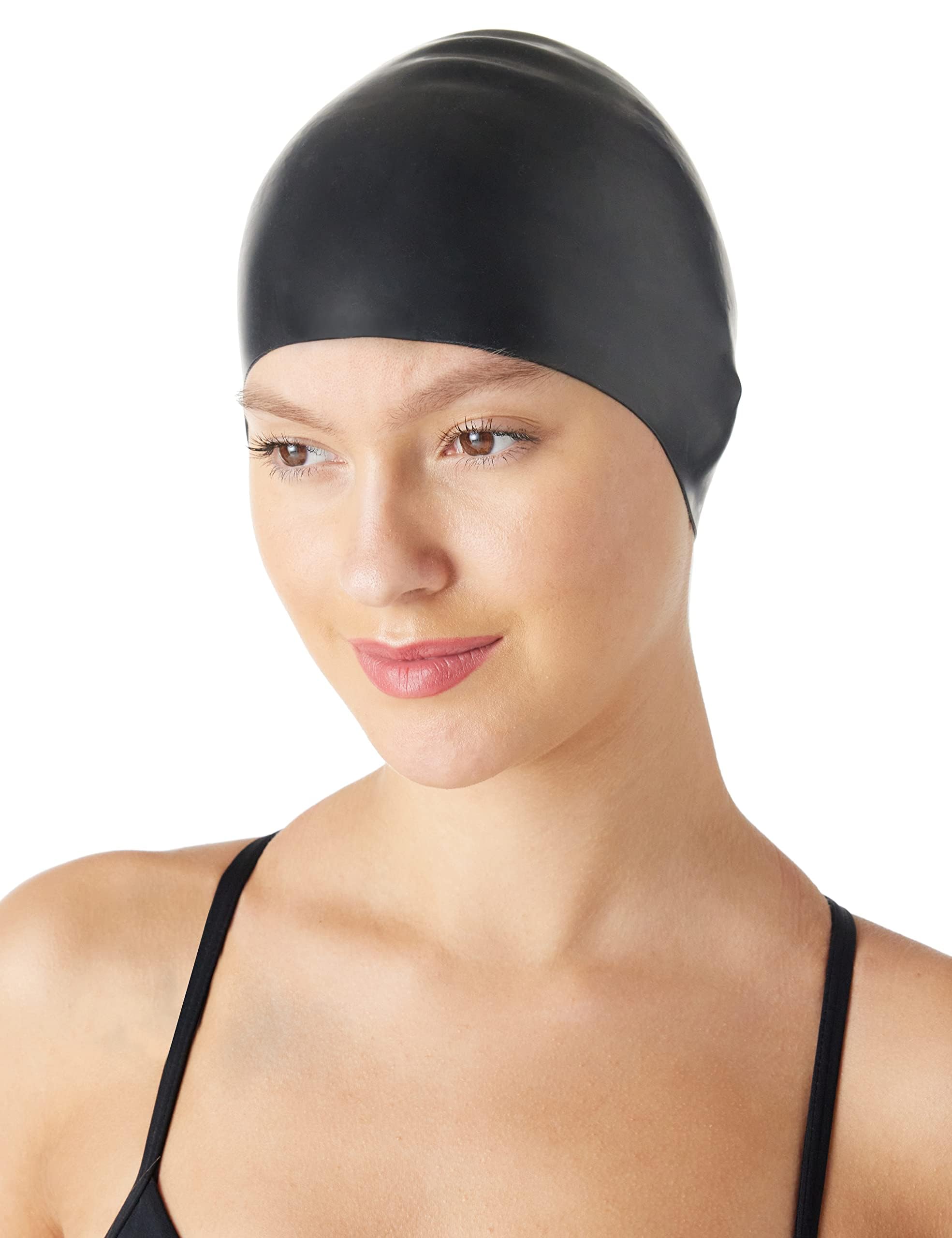 Amazon Basics Silicone Swim Cap