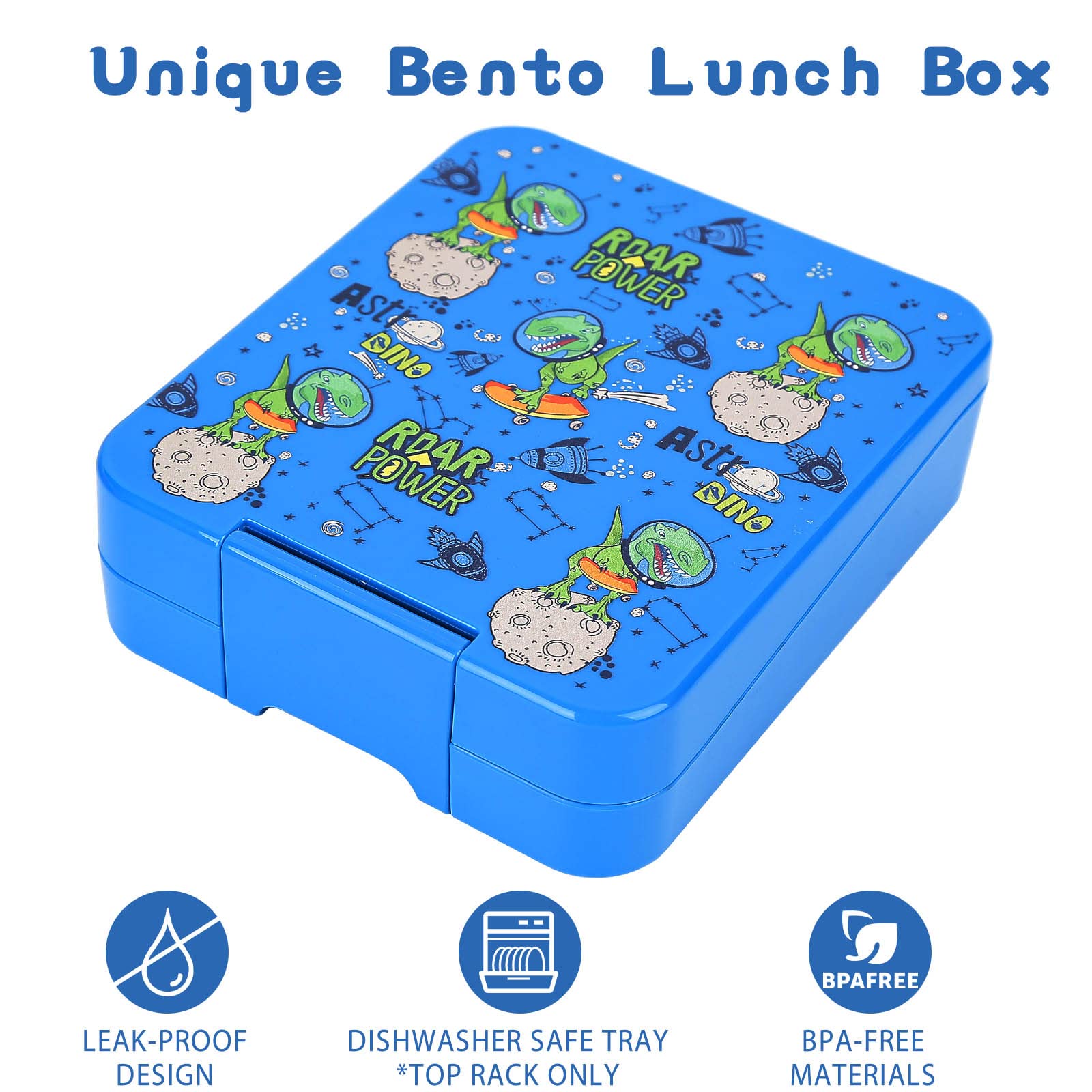 Bento Lunch Box Set for Kids with 10oz Soup Thermo, Leak-Proof Lunch Containers with 4 Compartment, Kids Thermo Hot Food Jar and Insulated Lunch Bag for Kid to School,BPA-Free(Basketball)
