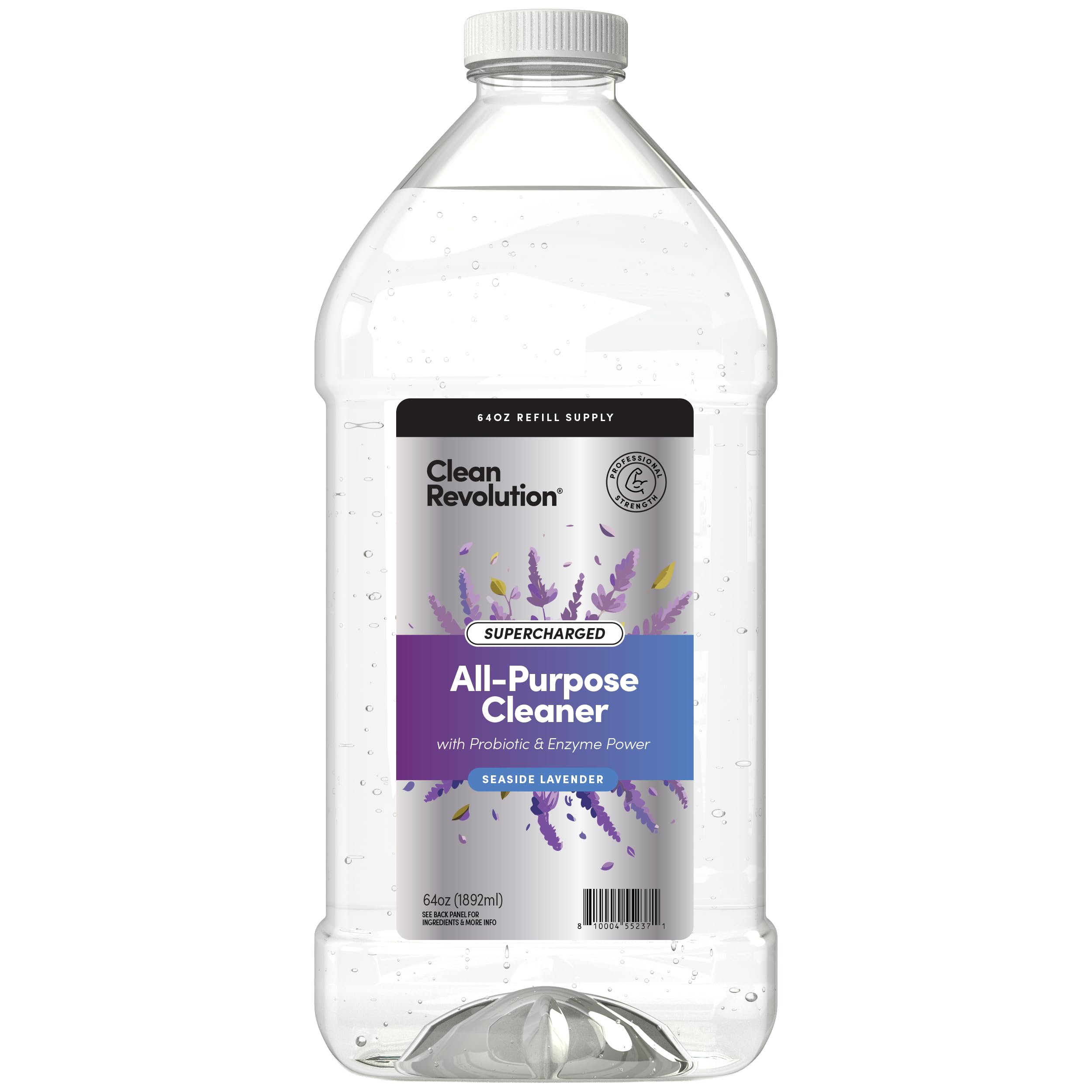 Clean Revolution Multi Surface Cleaner Refill Supply, Non-Toxic, Eco-Friendly & Plant-Based, Ready to Use, Dreamy Citrus, 128 Fl Oz (1 Gallon)