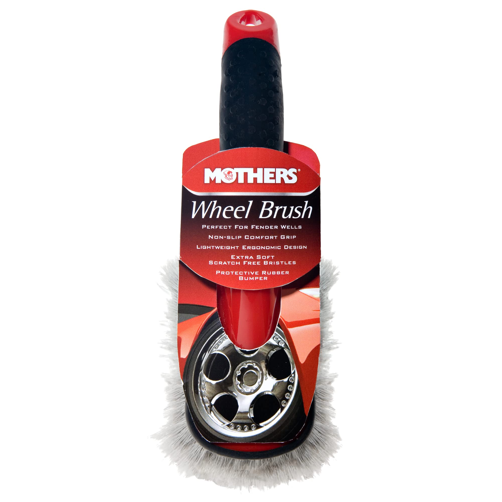 Mothers 155800 Wheel Well Long Handled Brush
