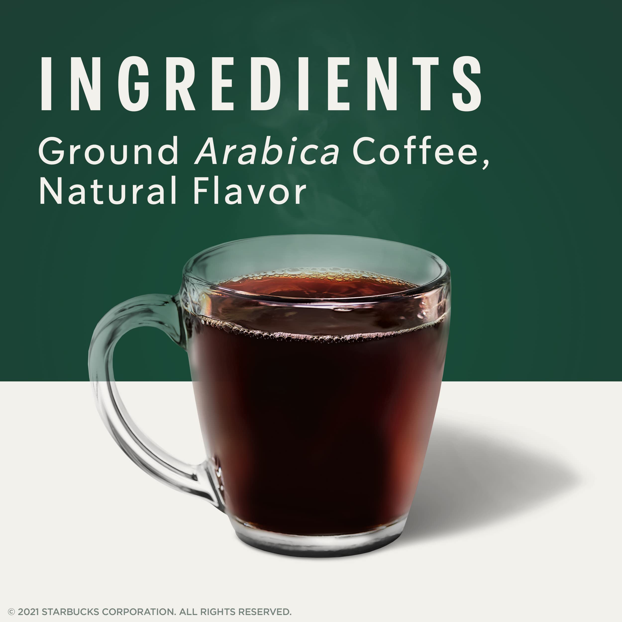 Starbucks Coffee K-Cup Variety Pack, 1 Cinnamon Dolce, 1 Hazelnut, 1 Mocha, 1 Cr�me Brulee, 1 Maple Pecan, 1 Caramel, 10 CT K-Cups, 1 CT