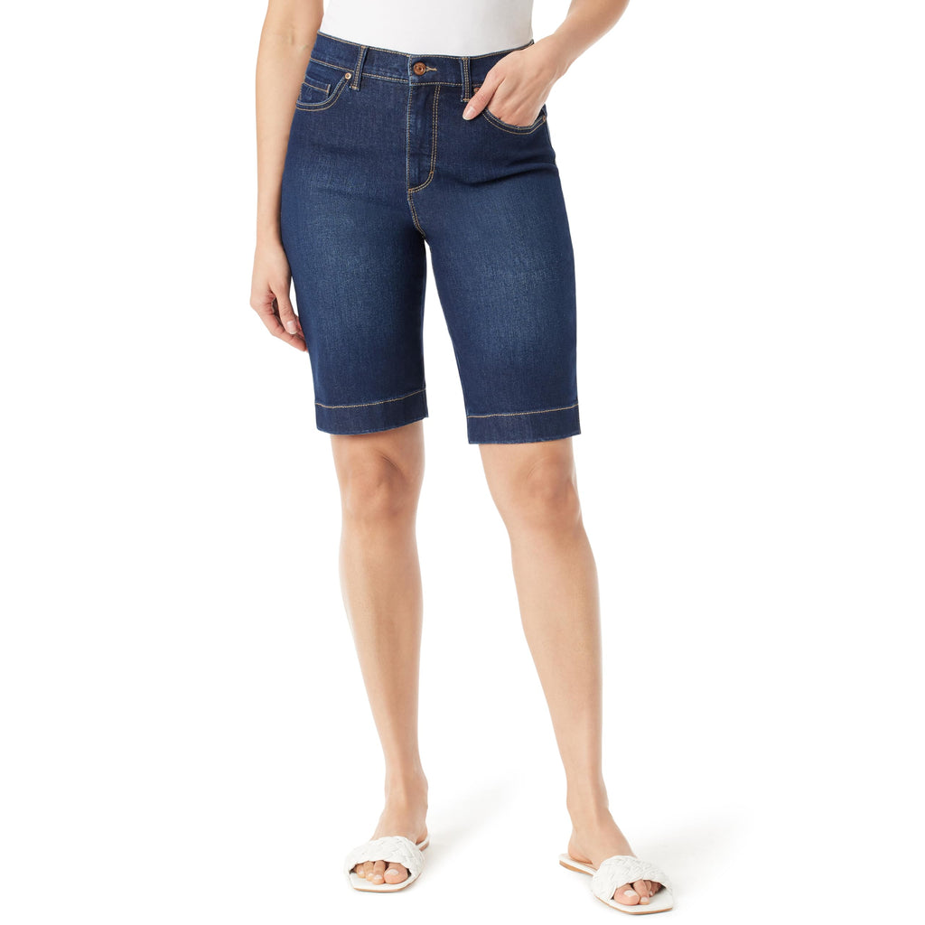 Gloria Vanderbilt Women's Amanda Bermuda High Rise Short Standard