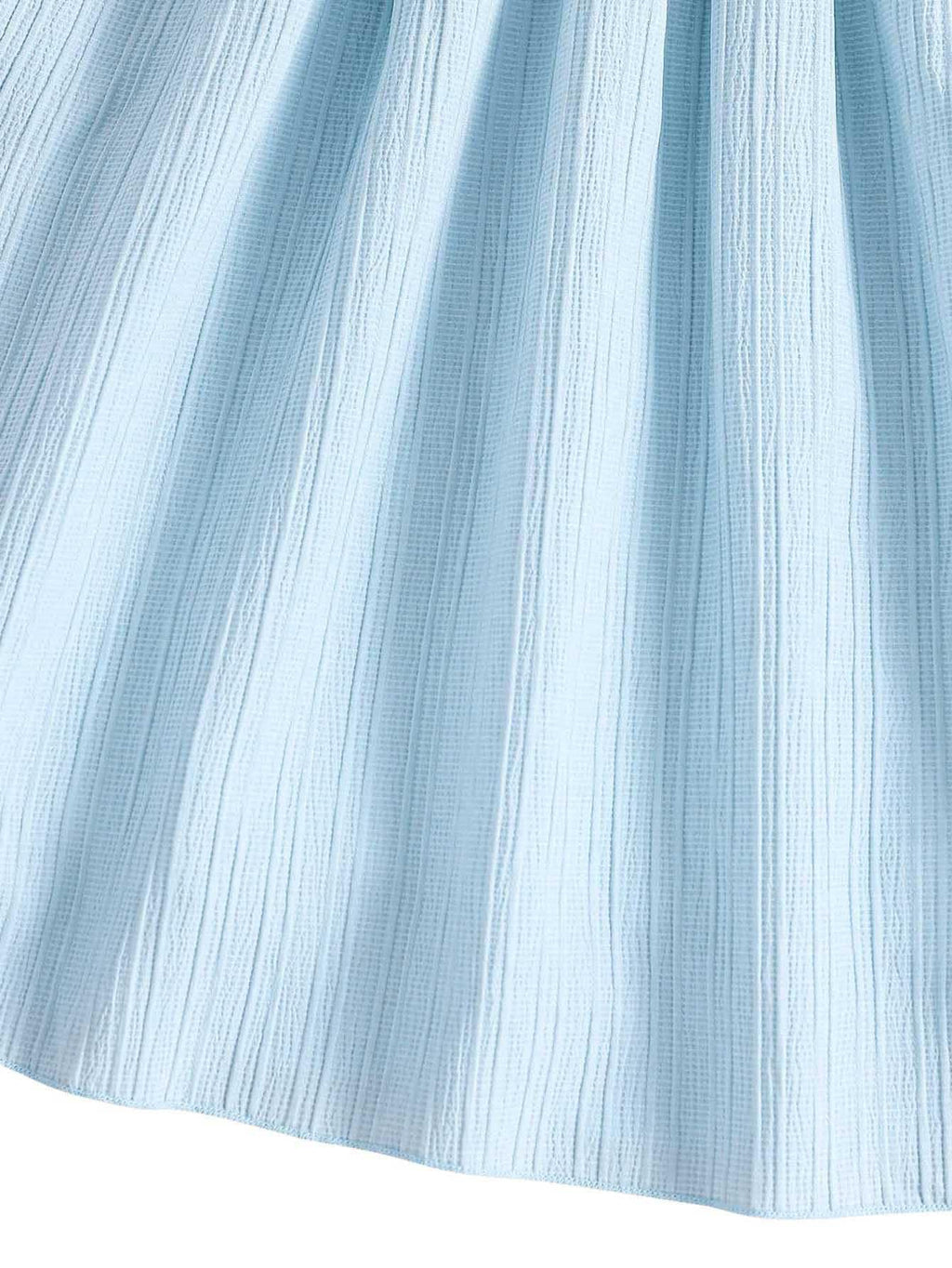 Floerns Girls Cold Shoulder Ruffle Trim Short Sleeve Belted A Line Midi Dress