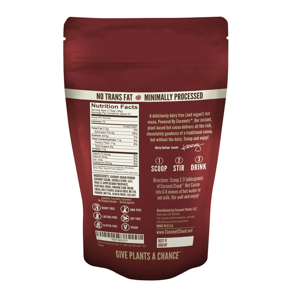 Coconut Cloud: Vegan, Natural, Delicious, Creamy Chocolate | Made in Colorado from Premium Milk Powder (Non-GMO, Gluten Free), Winter Cocoa Bundle, 7oz Each (Original, Toasted Marshmallow & Peppermint)…